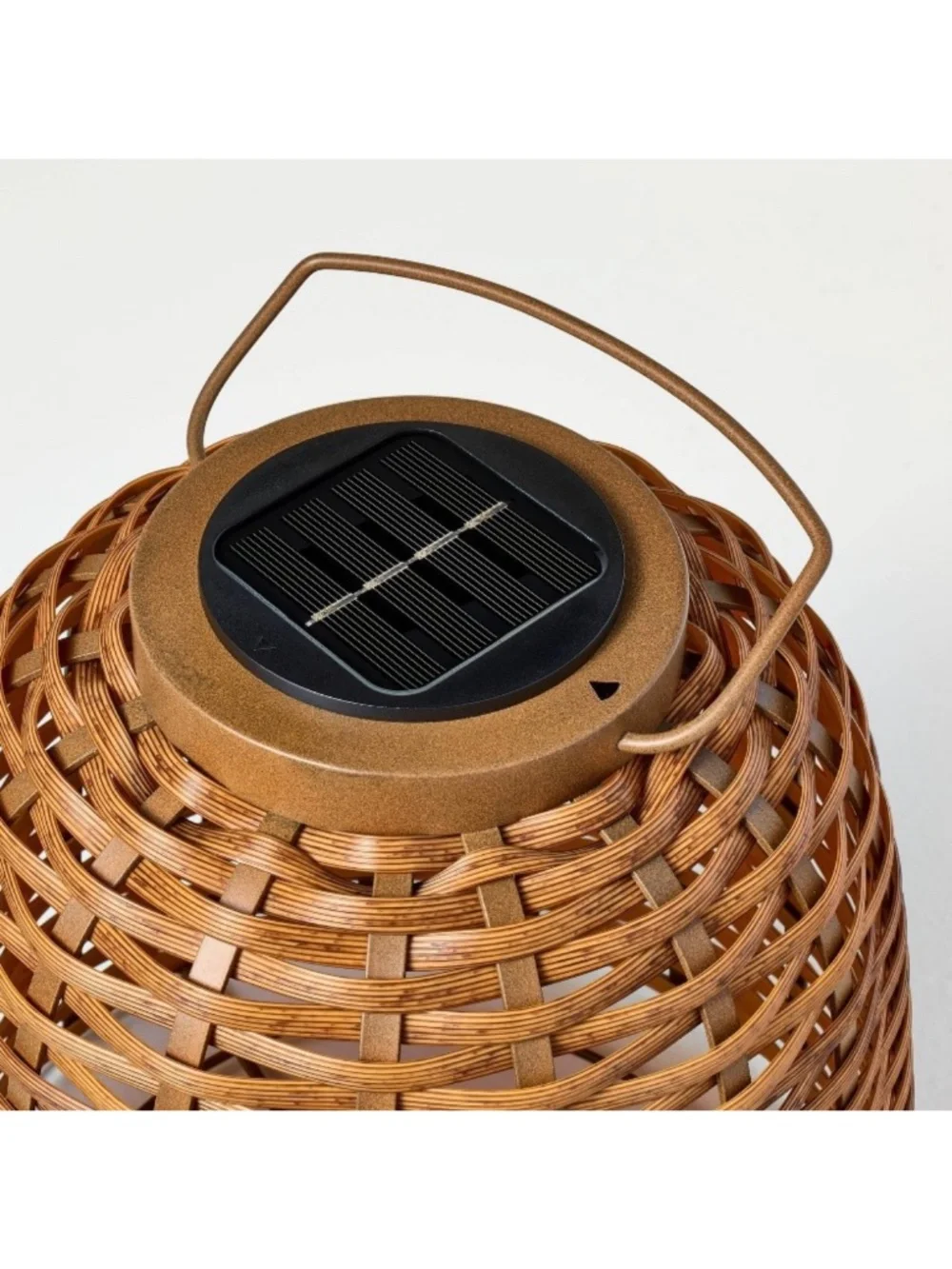 Woven Solar Lantern Small - Hearth & Hand Magnolia